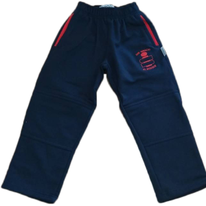 PANTALON DE BUZO  CON LOGO BORDADO COLEGIO SAN IGNACIO EL BOSQUE